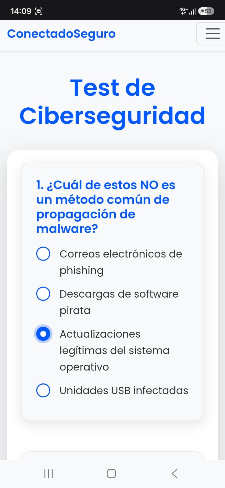Conectado Seguro - Test